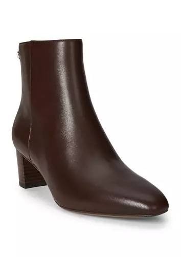 Lauren  Ralph  Lauren  Ankle  Booties  Brown  8B  New  $185