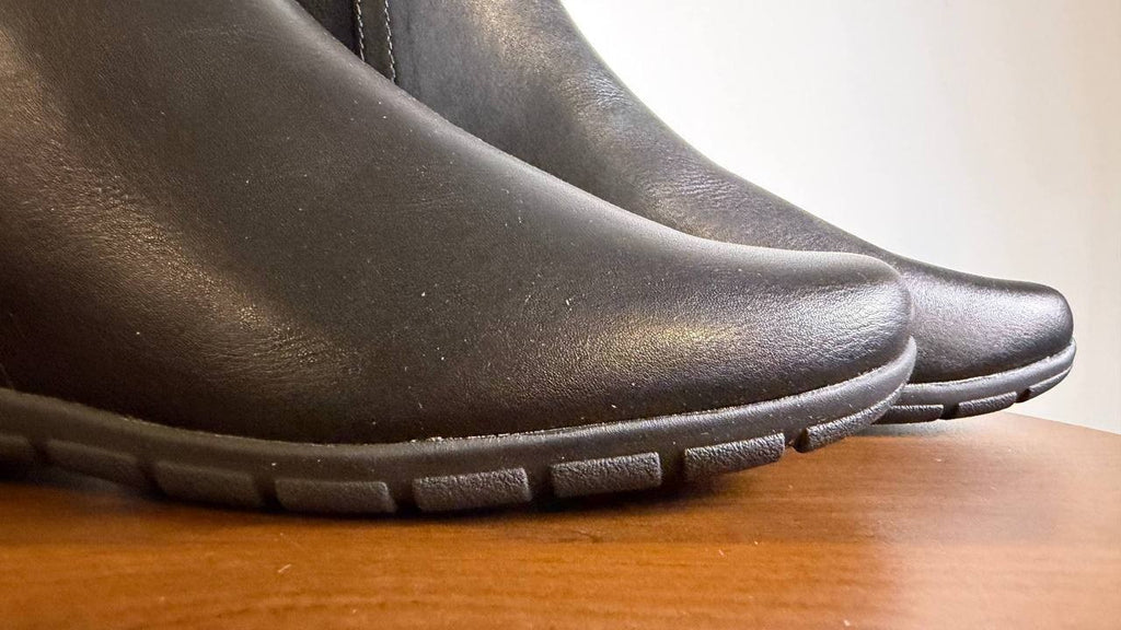 Easy Spirit Aleena Booties 9M Black Faux Leather Zip Round Toe NIB msrp$99