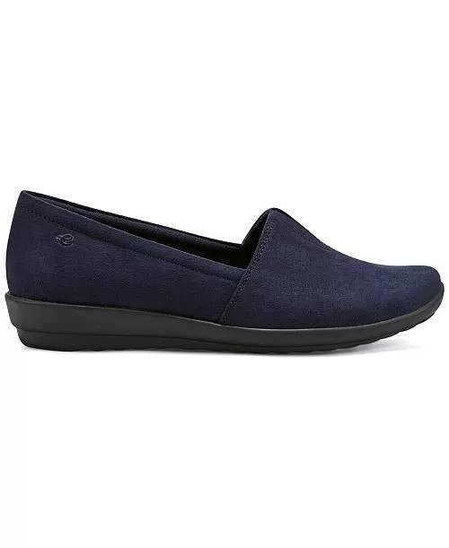 Easy Spirit Flats 9W Dark Blue Slip-On Comfort Shoes New