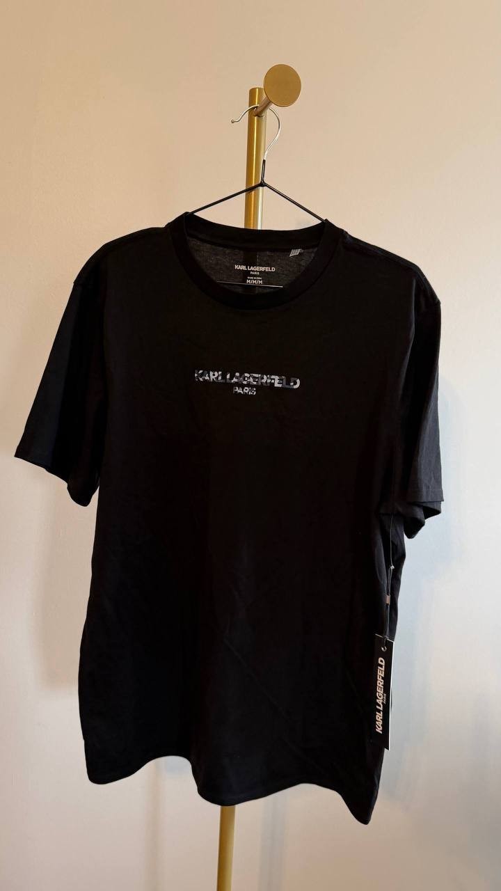 Karl Lagerfeld Paris Men’s Camo Logo Tee M $69 NWT