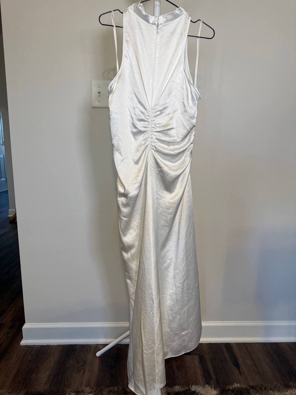 Floral & Ivy Mock‑Neck Jersey Sheath Dress – Size 12 – NWT