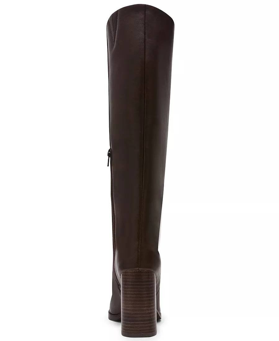 DV Dolce Vita Bardonny Boots 5.5 Brown Smooth Knee‑High NIB msrp$109