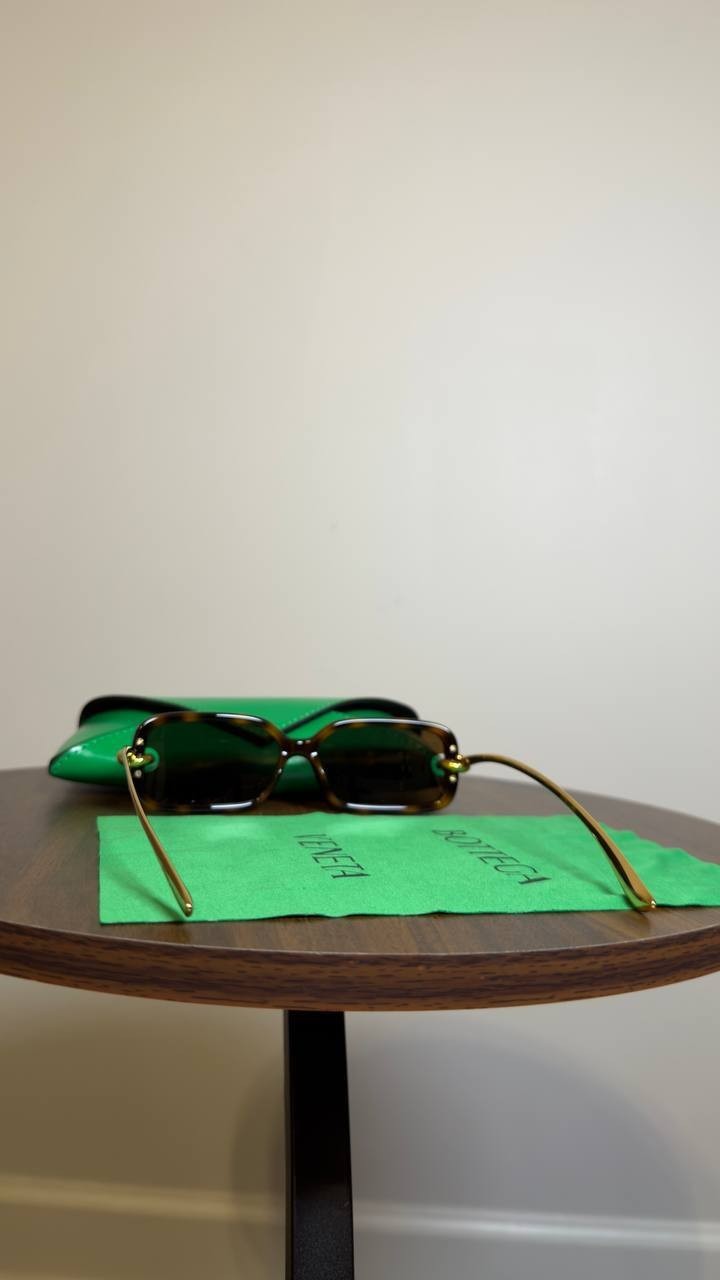 Bottega Veneta Sunglasses Havana/Brown OS NWOT $760.00