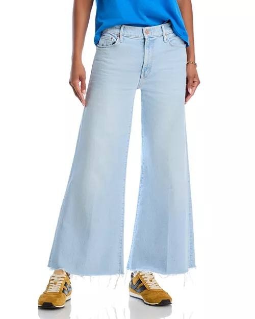MOTHER The Twister High Rise Wide Leg Jeans – Cowabunga, Size 27