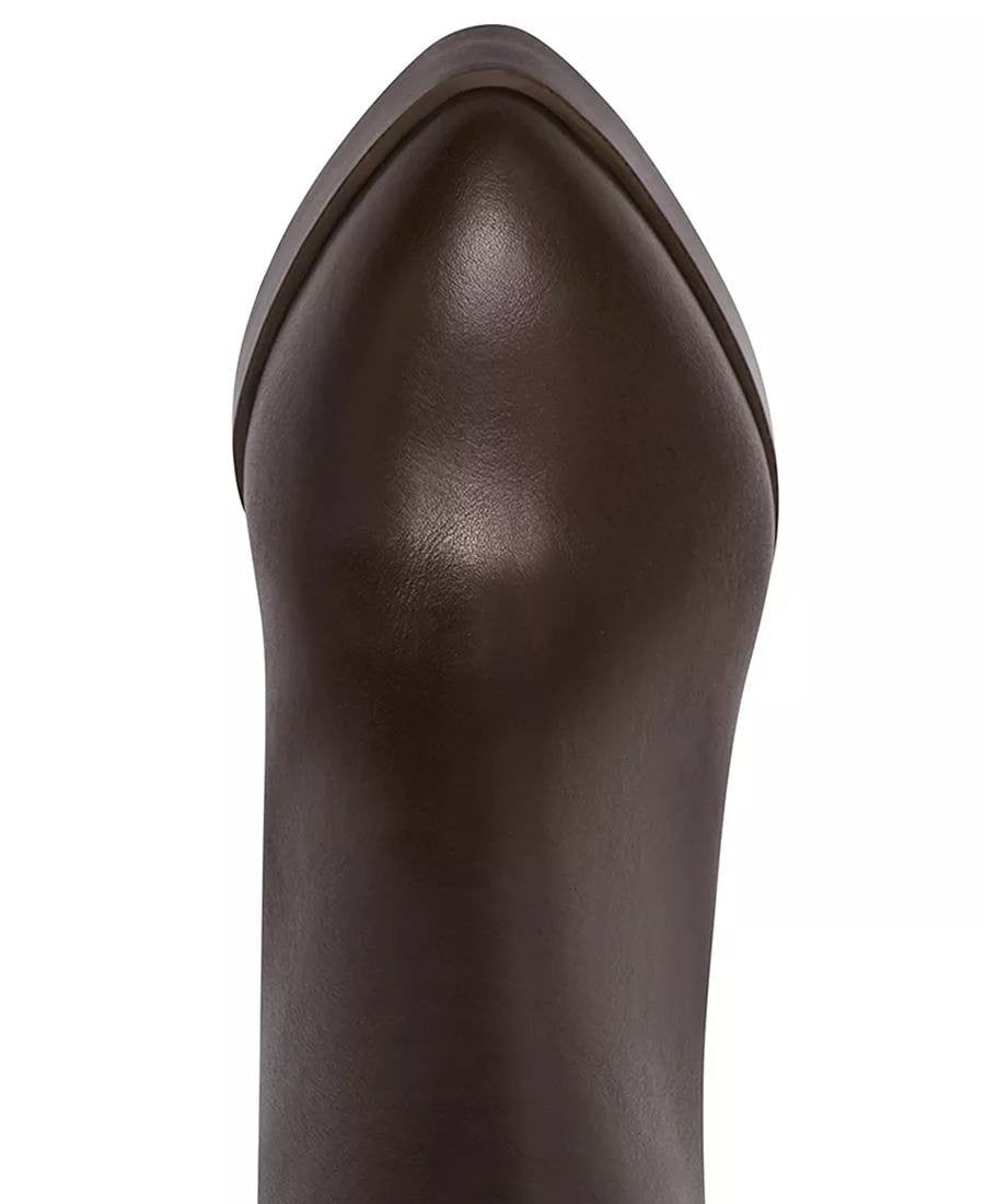 DV Dolce Vita Bardonny Boots 5.5 Brown Smooth Knee‑High NIB msrp$109