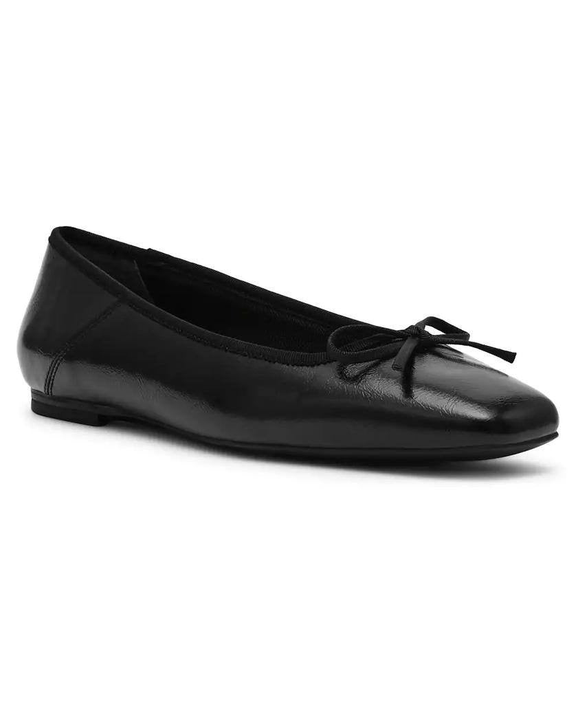 Anne Klein Women’s Aspen Snip Toe Ballet Flats Black 5.5M New With Box $85