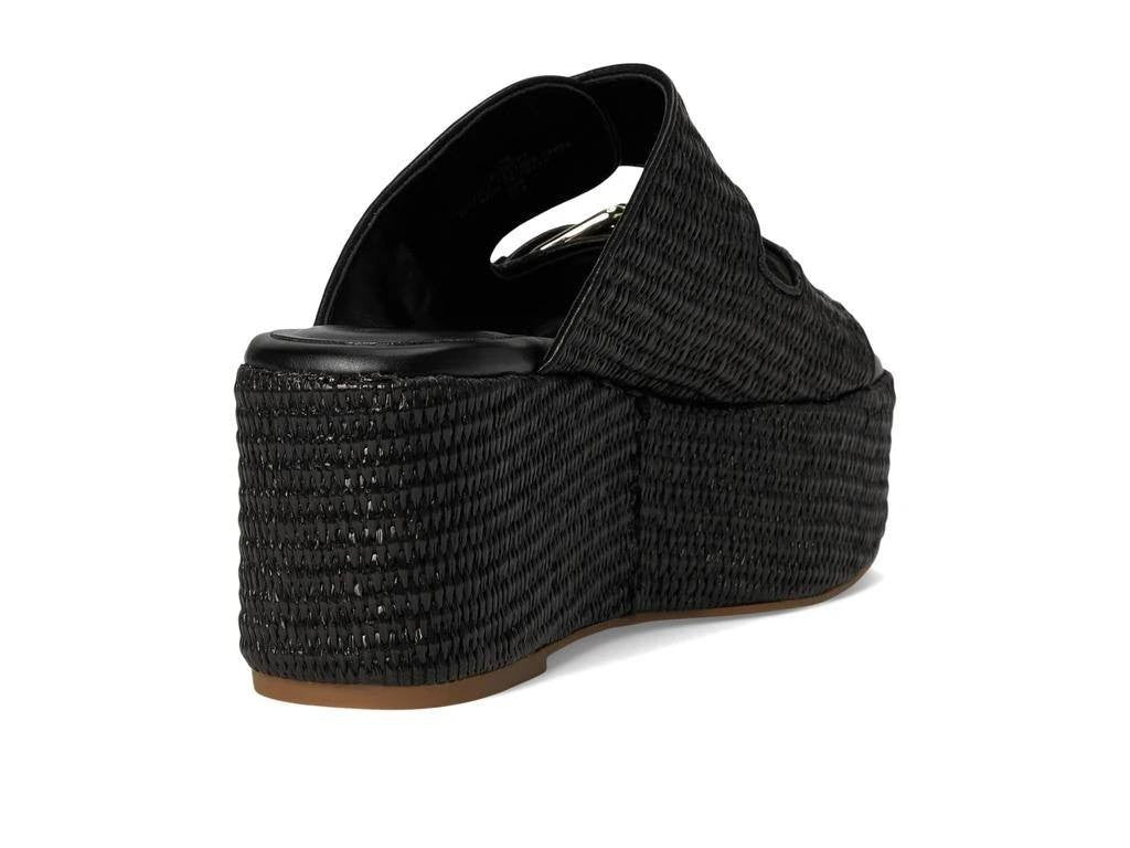 Marc Fisher Black Wedge Sandals 9M New in Box MSRP $150