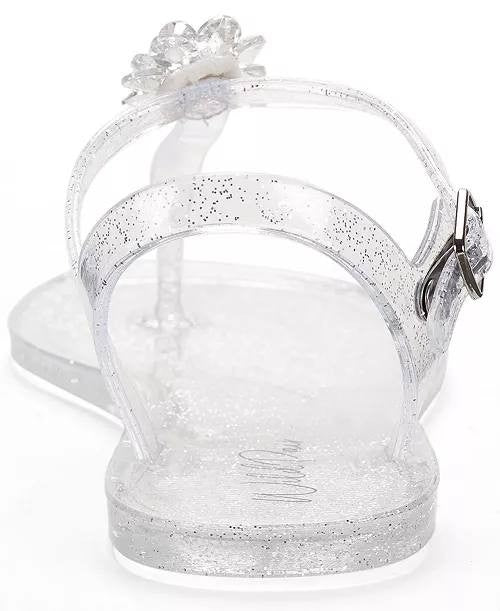 Wild Pair Flat Sandals Clear 10 M New $39.90