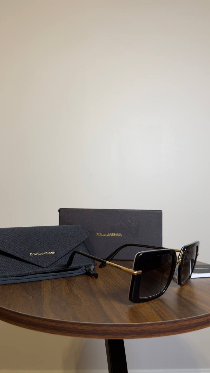 Dolce & Gabbana Sunglasses Black/Grey OS NWOT $354.00