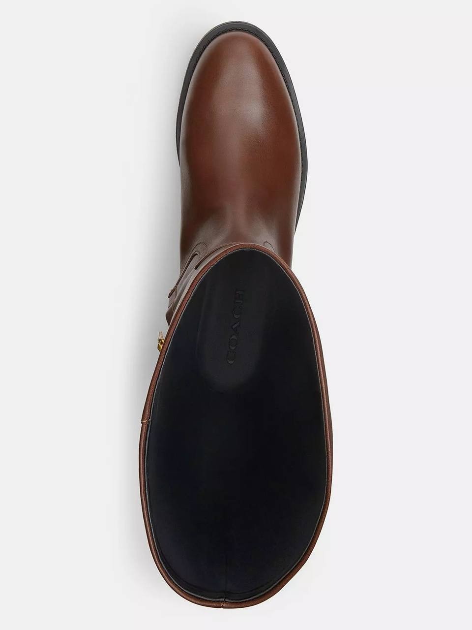 Coach Tall Boots Brown 8 B Pre-Owned $415