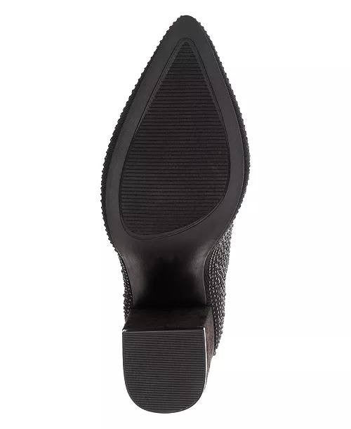 MIA Women’s Magdalena Knit Sock Dress Booties – Black – Size 7 – New in Box