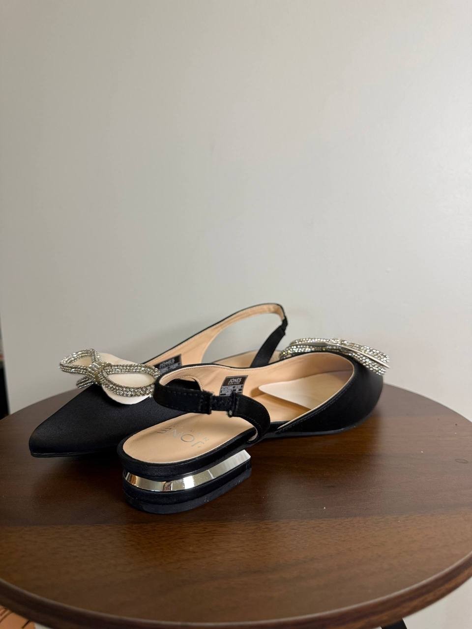Jones New York “Quentina” Pointed‑Toe Dress Flats – Size 6M–Black – NIB–$69.50