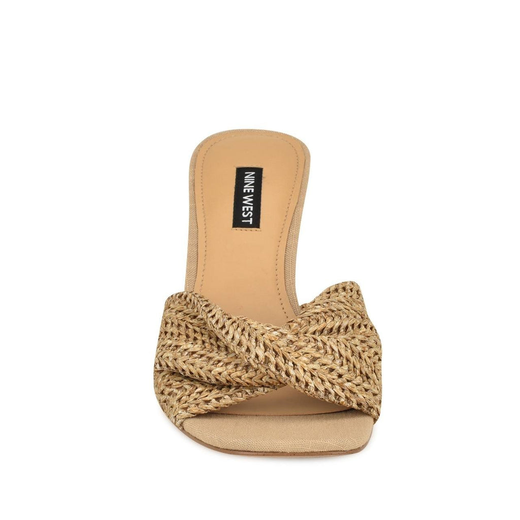 Nine West Raffia Wedge Sandals 10M – MSRP $95, New (No Box)
