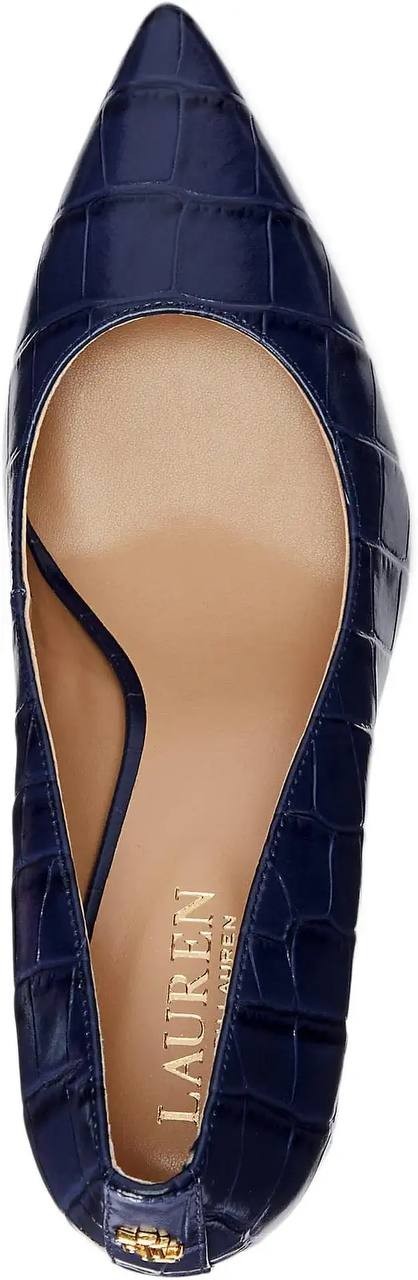 Lauren Ralph Lauren  Pointed Toe Pumps  Refined Navy  7B  New  $170