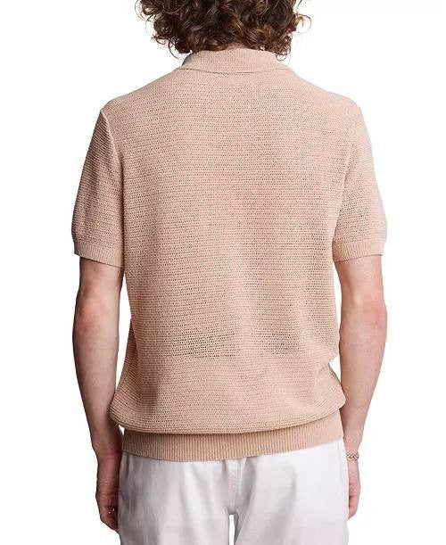 Paisley & Gray Men’s Slim Fit Open Collar Knit Polo Sweater XL $85 NWT