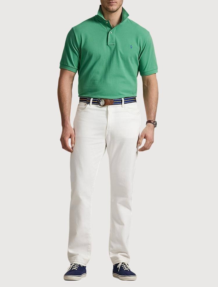 Polo Ralph Lauren Mesh Polo Shirt Green NWT