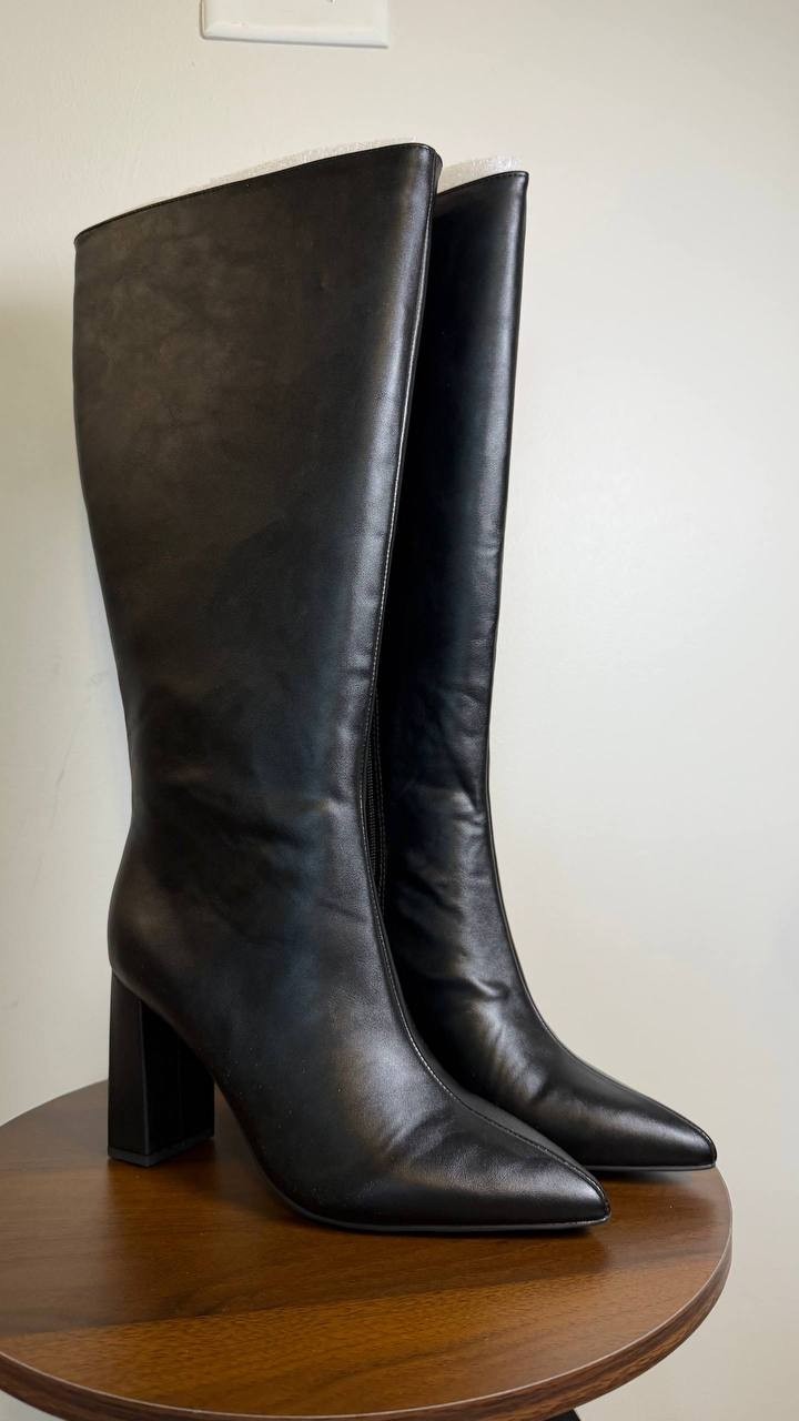 Wild Pair Islah Boots 6.5M Black Beauty Knee‑High New In Box msrp$99.90