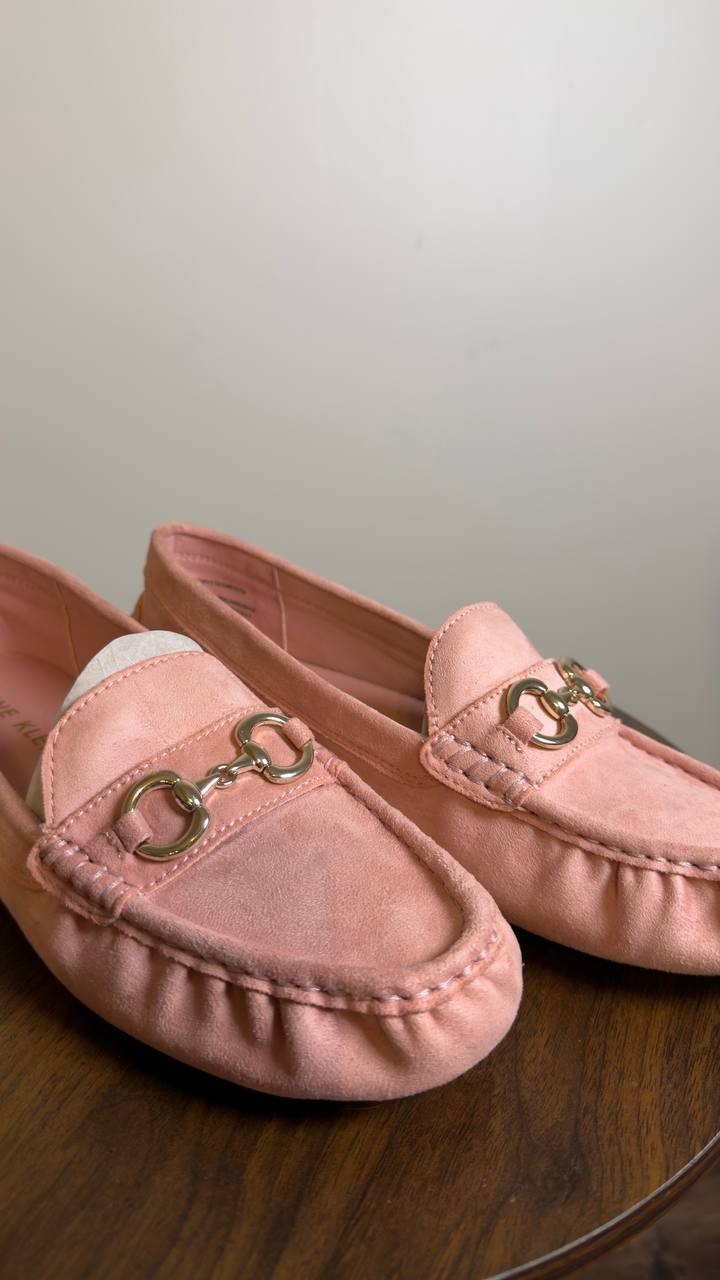 Anne  Klein  Moccasin Loafers  Light Pink  10M  New  $89