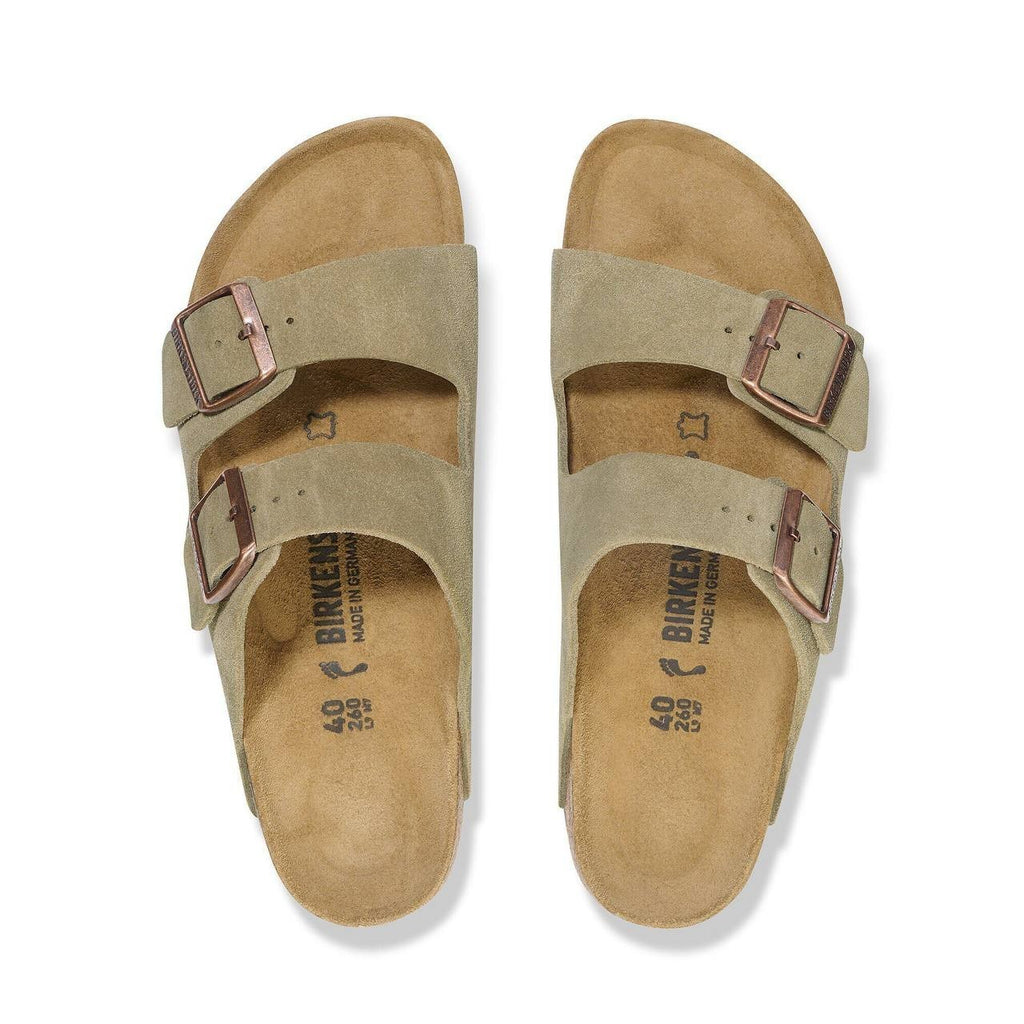 Birkenstock  Taupe  Slide  Sandals  8  New  With  Box   $155