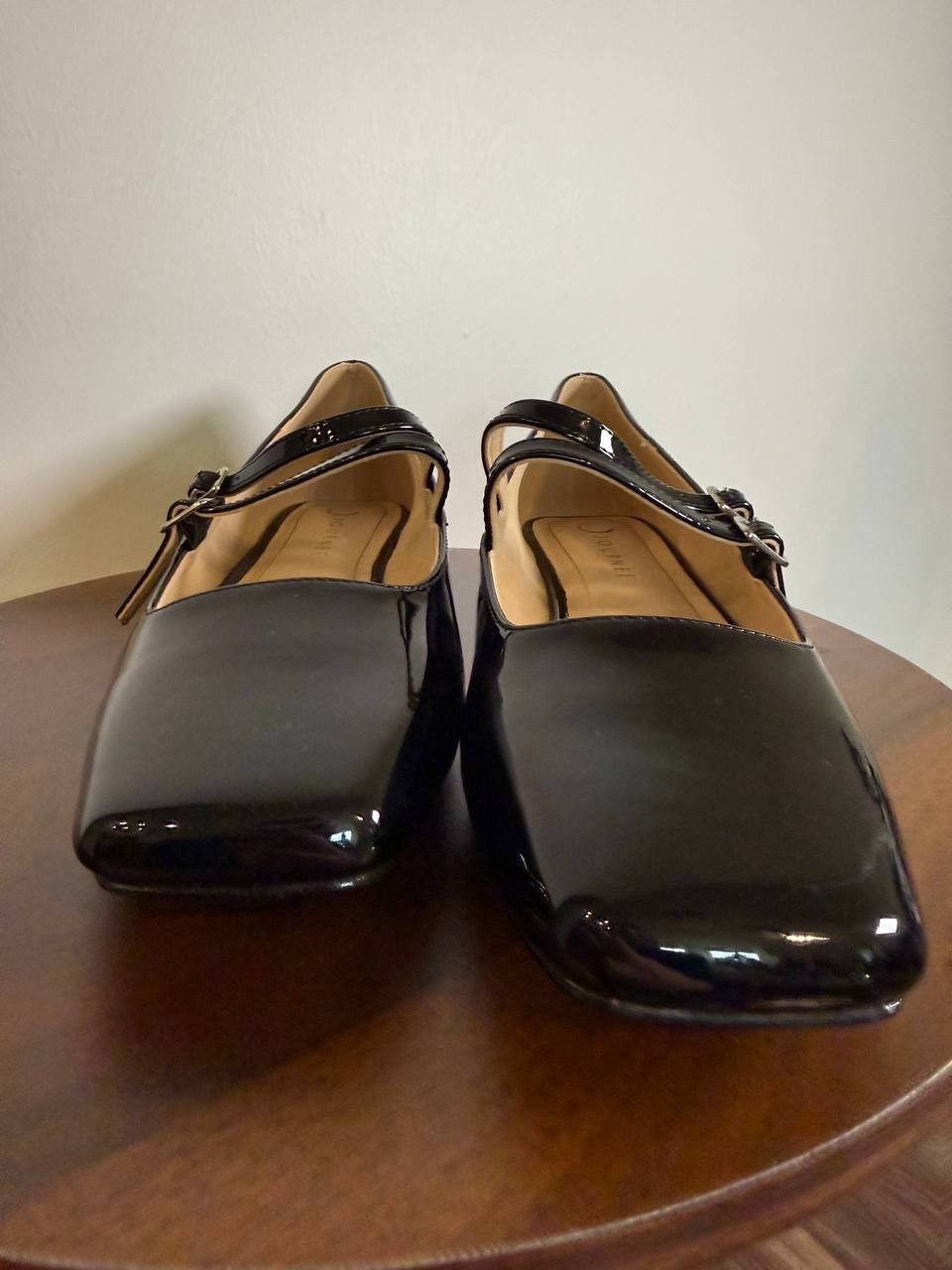Journee Collection “Gredah” Double‑Buckle Flats – Size 11M – Black – NIB-$69