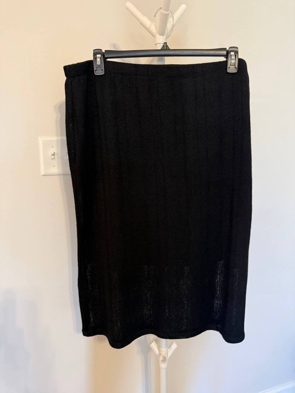 Vince Camuto Ribbed Knit Skirt – XXL – Black – NWOT