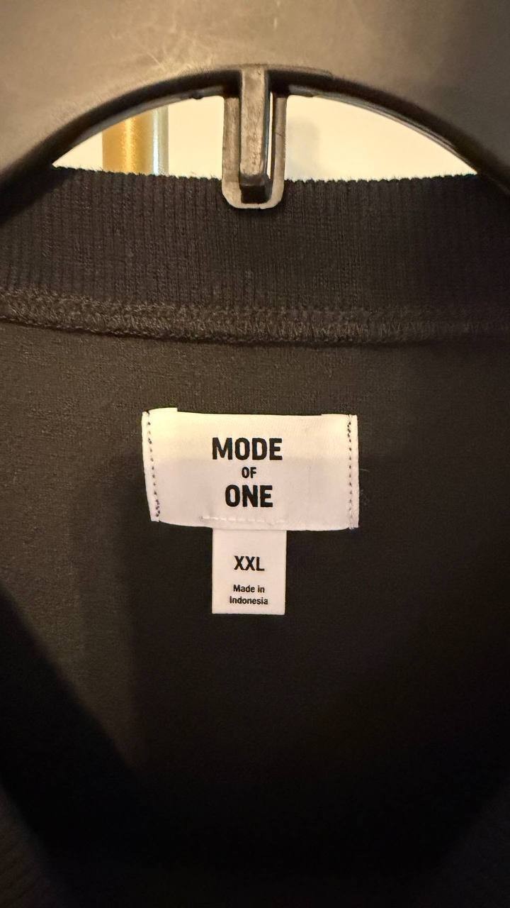 Mode of One Men’s Regular‑Fit Crewneck Sweatshirt Black XXL $49.50 NWT