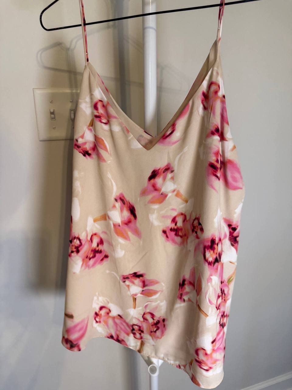 Calvin Klein Floral Spaghetti Strap Camisole – Size S – NWOT