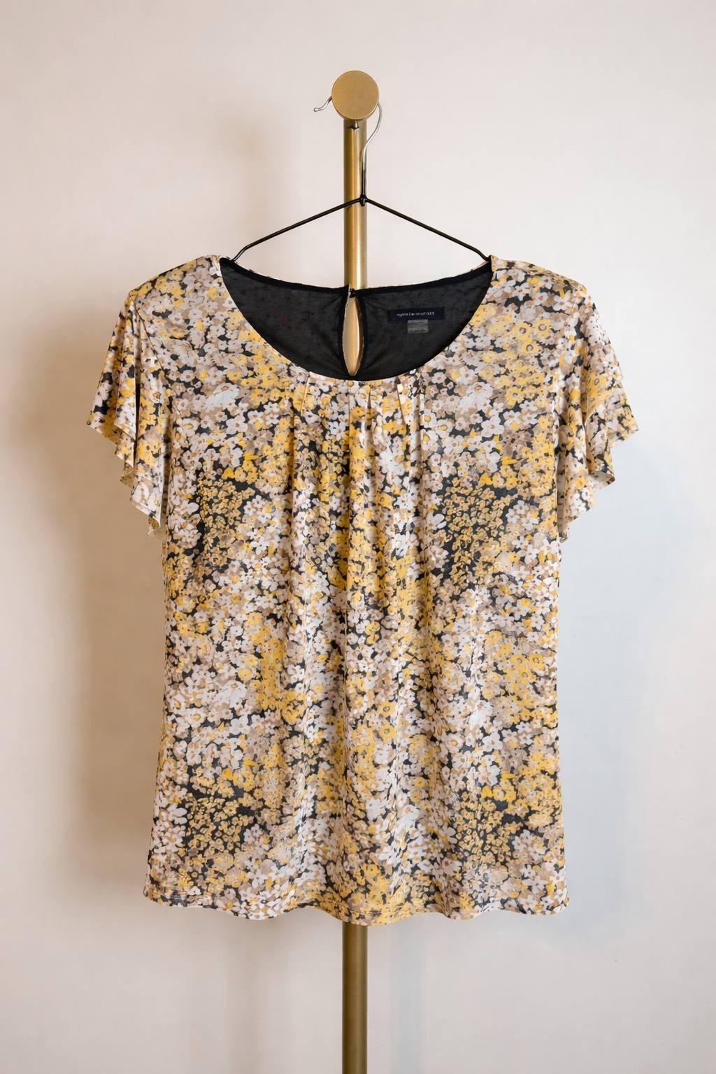 Tommy Hilfiger Women’s Floral Short‑Sleeve Top Floral XL $69 NWT
