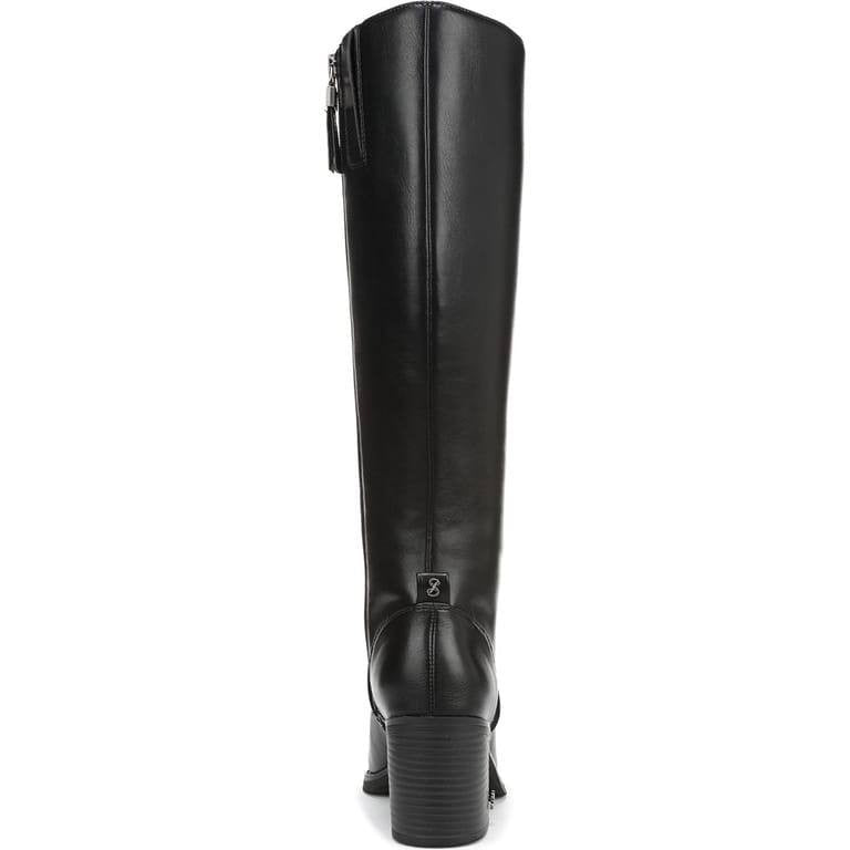 Sam & Libby Iris Knee High Boots Black 6WC Man‑Made $120 NWB