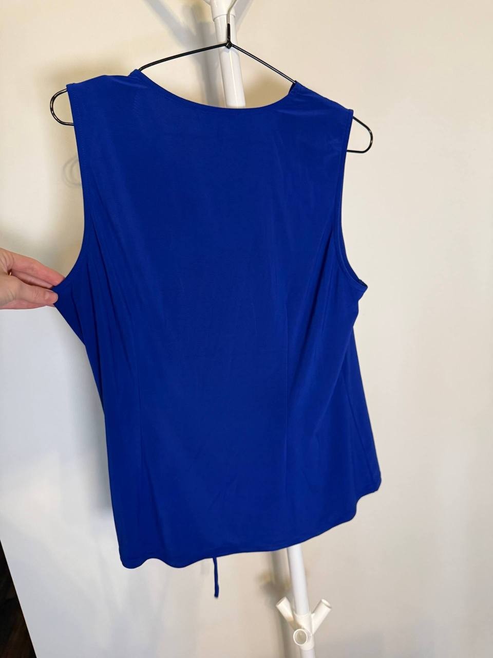Sam & Jess Sleeveless Side‑Tie Top – Size L – NWT – $29