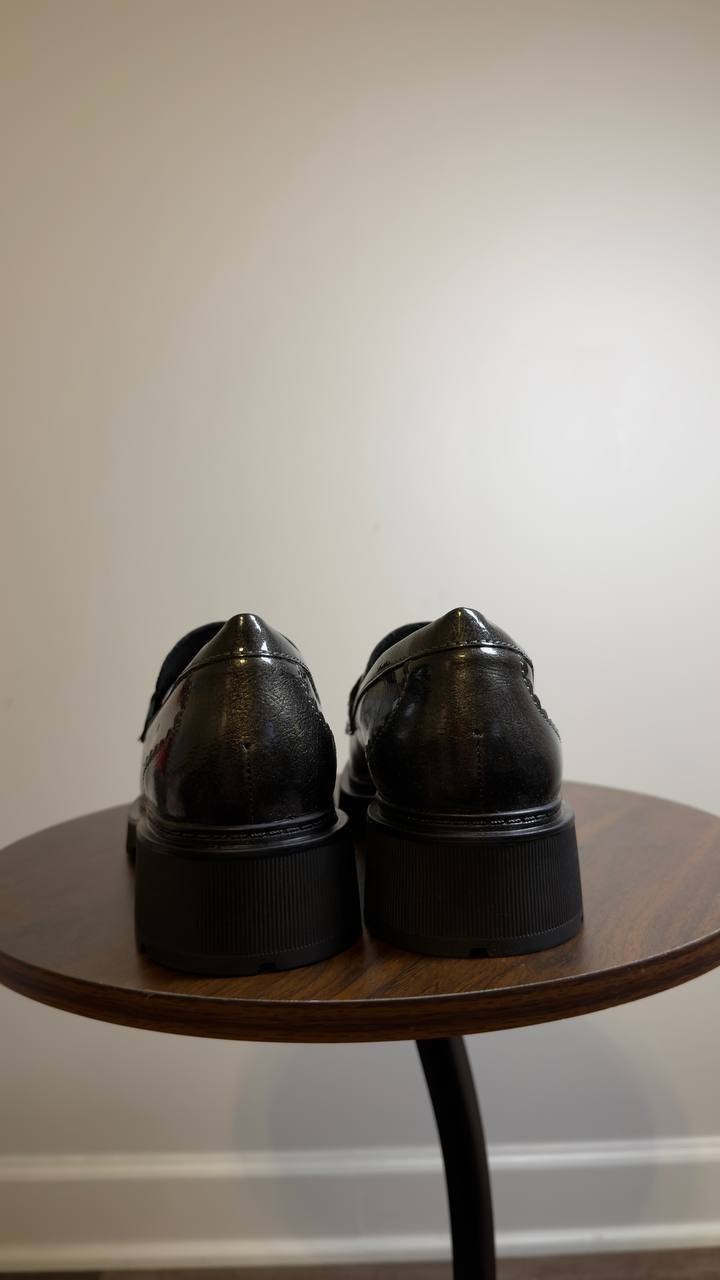 Clarks  Loafers  Gun Metal  8.5W  New  $100