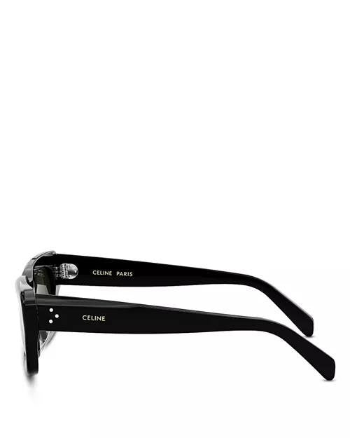Celine  Black  Frame  41  Sunglasses  in  Acetate  Black  OS  NWT  $460