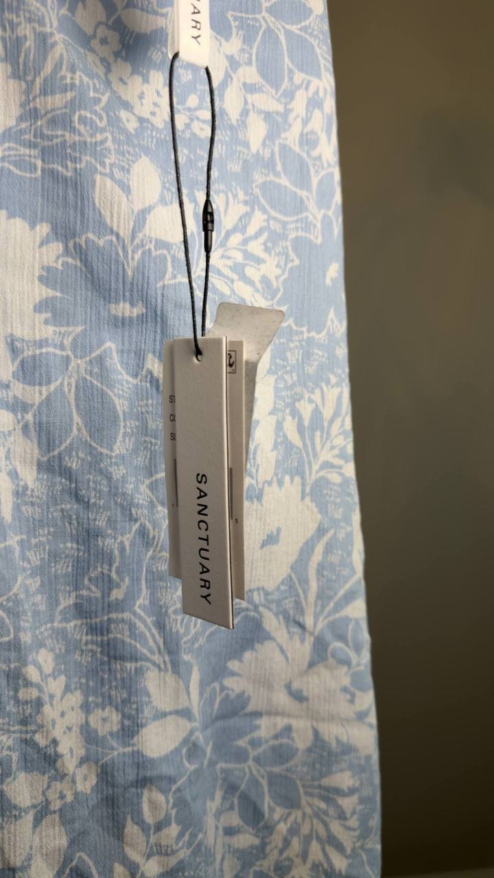 Sanctuary In The Meadow Cotton Boxy Beach Dress Multi M NWT $89