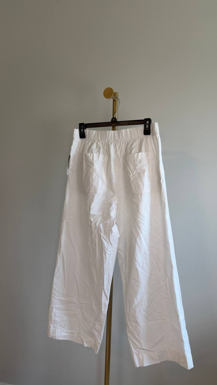 Nautica Sustainably Crafted Pull‑On Pant White S/P NWT $79.50
