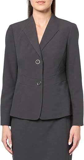 Le Suit Women’s  Blazer – Size 18 – Black – NWT –225$