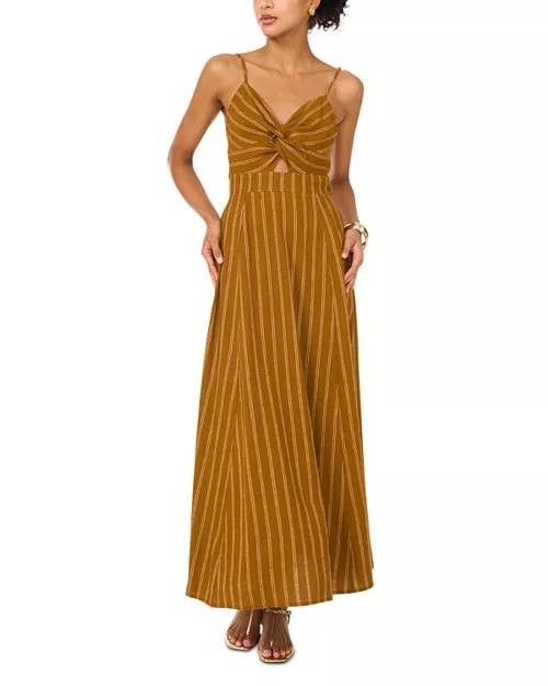 1.STATE Twist Front Cut Out Dress Sunflower S NWT $99