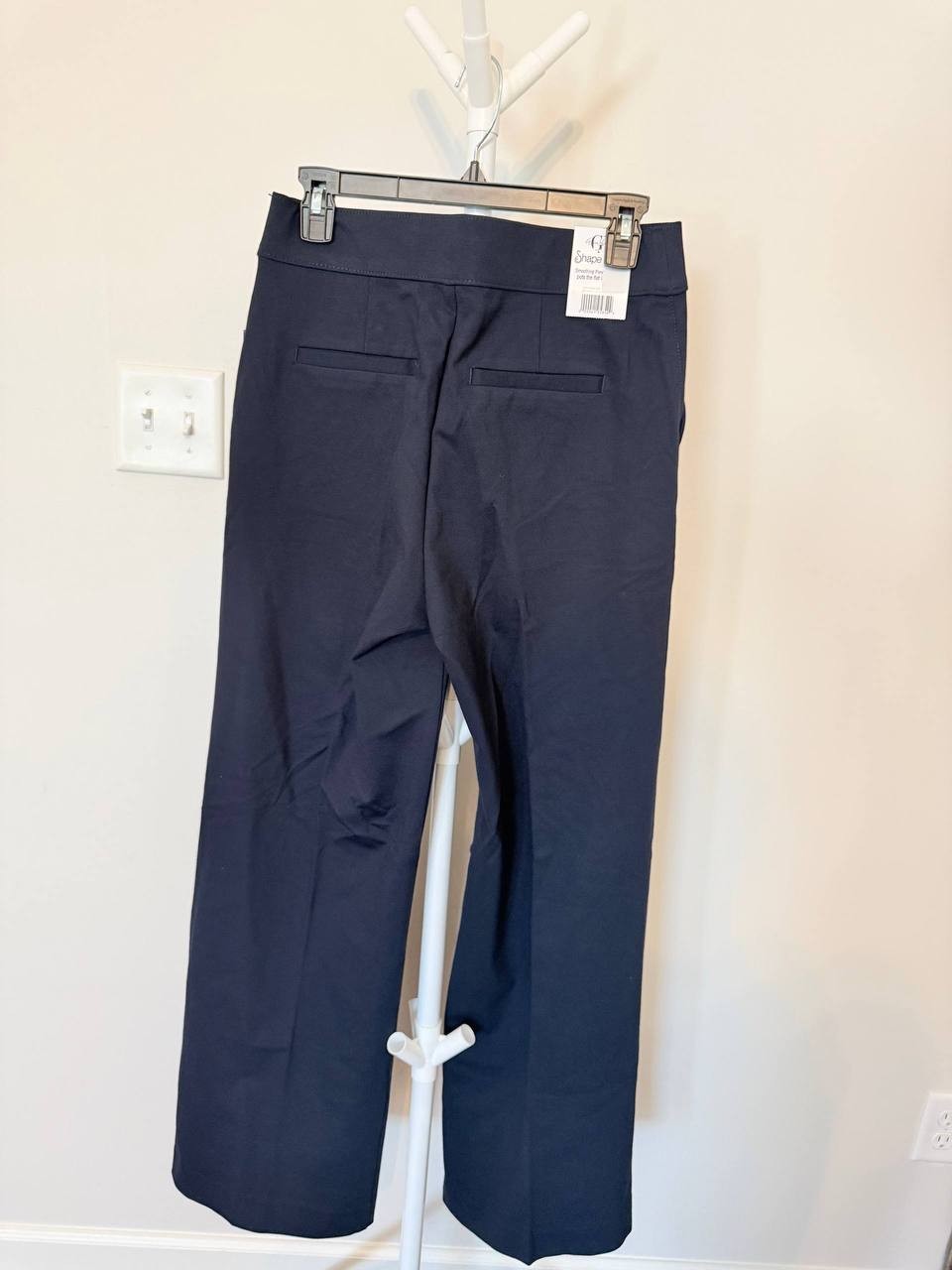 Gloria Vanderbilt Ponte Wide‑Leg Pants – Size M – NWT – $54