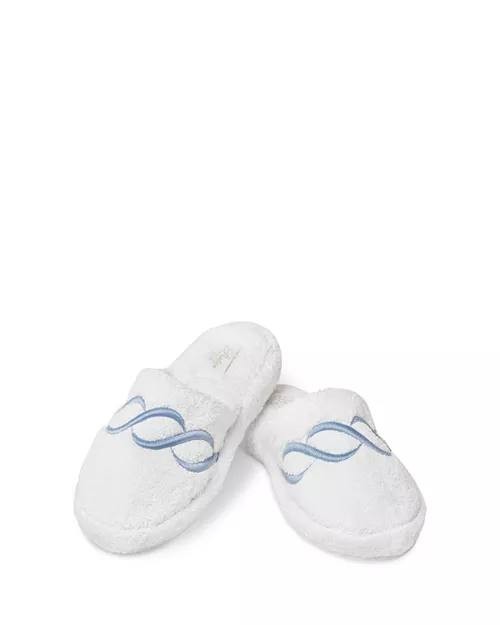 Pratesi  Slippers  White  Cotton  37-38  New  $335