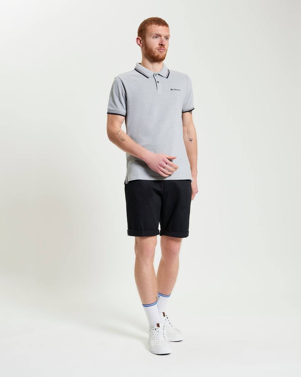 Ben Sherman Signature Chino Short Black 34 NWT $120