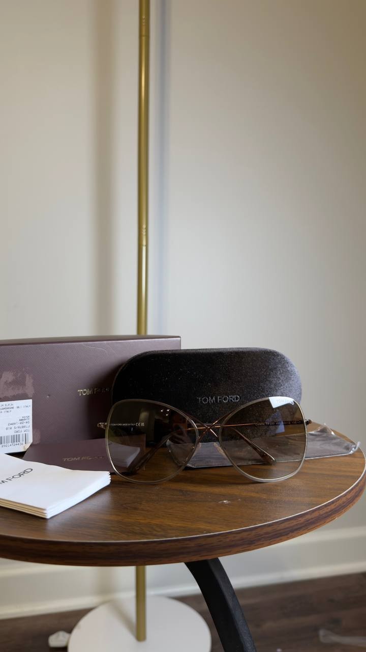 Tom  Ford  Colette  Butterfly  Sunglasses  Gradient  OS  NWT  $385  