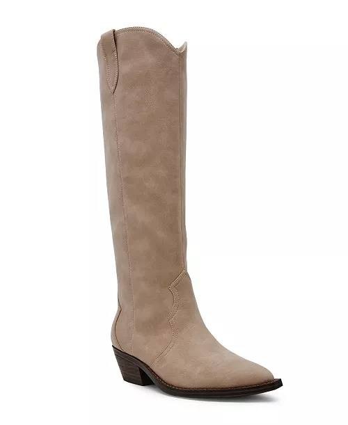 DV Dolce Vita High Boots 7.5M Dune Man‑Made New in Box MSRP $99
