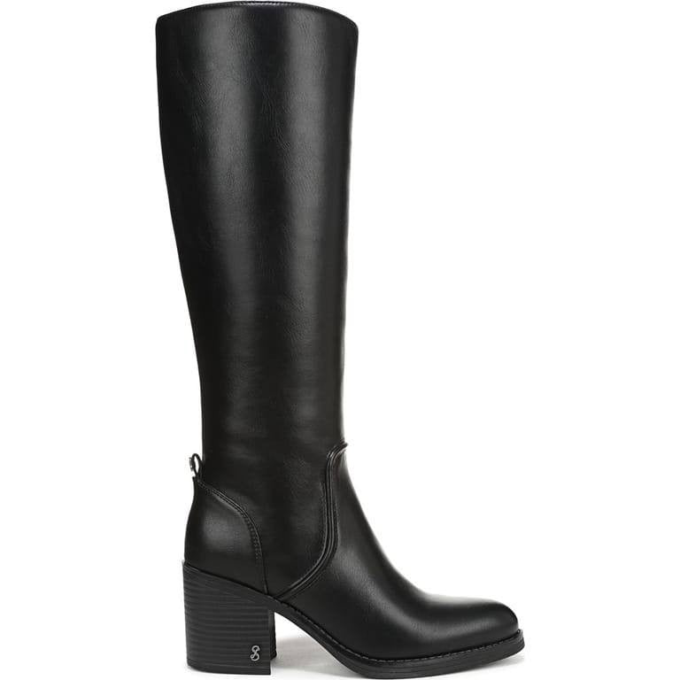 Sam & Libby Iris Knee High Boots Black 6WC Man‑Made $120 NWB