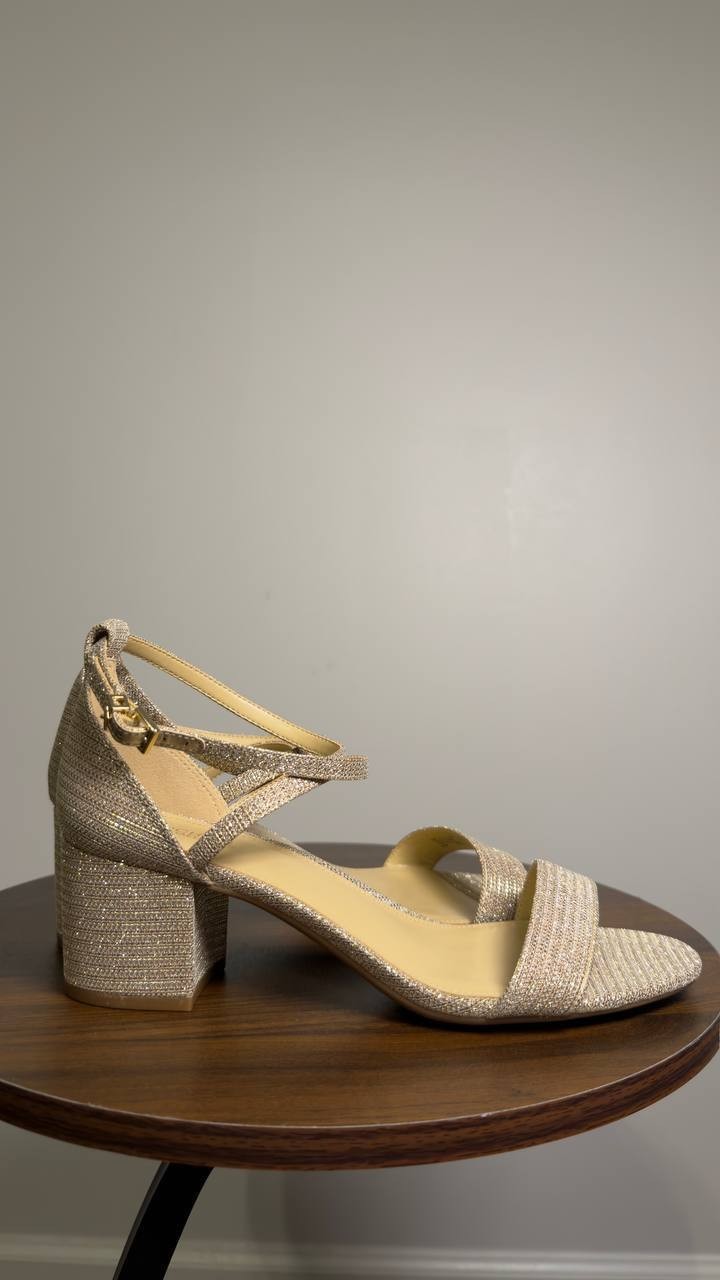 Michael  Michael  Kors  Dress  Sandals  Pale  Gold  8.5M  New  $119.50