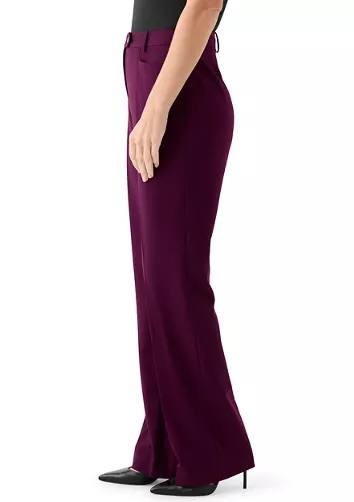 Calvin Klein Lux Updated Modern Fit Pants Women’s Size 2 Purple NWT $99