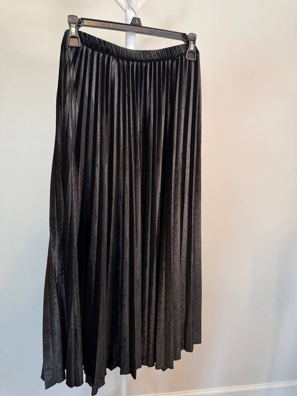Anne Klein Pull‑On Pleated Velour Skirt – Size XXS – NWT – $119