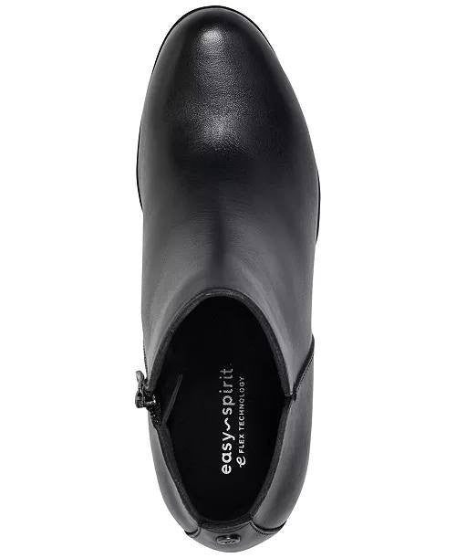Easy Spirit Georgina eFlex Block Heel Shooties Black Women’s 7M NWB $129