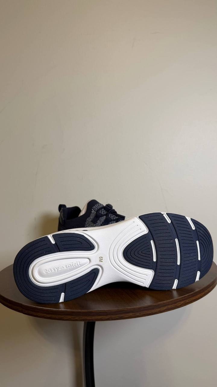 Easy Spirit Dark Blue Textile/Man‑Made Slip‑On Sneakers 6M NIB MSRP $89