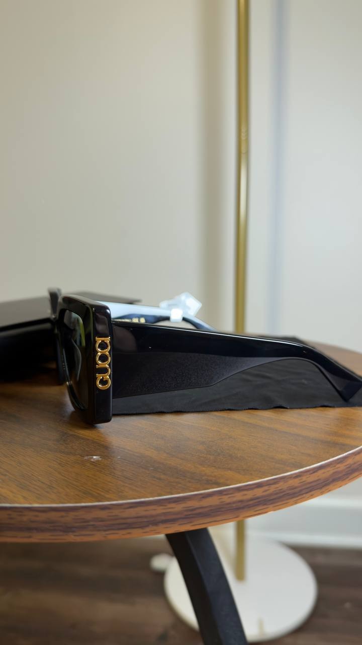 Gucci  Cat‑Eye  Sunglasses  Black  OS  NWT  $575