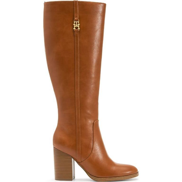 Tommy  Hilfiger  High  Dress  Boots  Medium  Natural   7.5M  New  $158.99