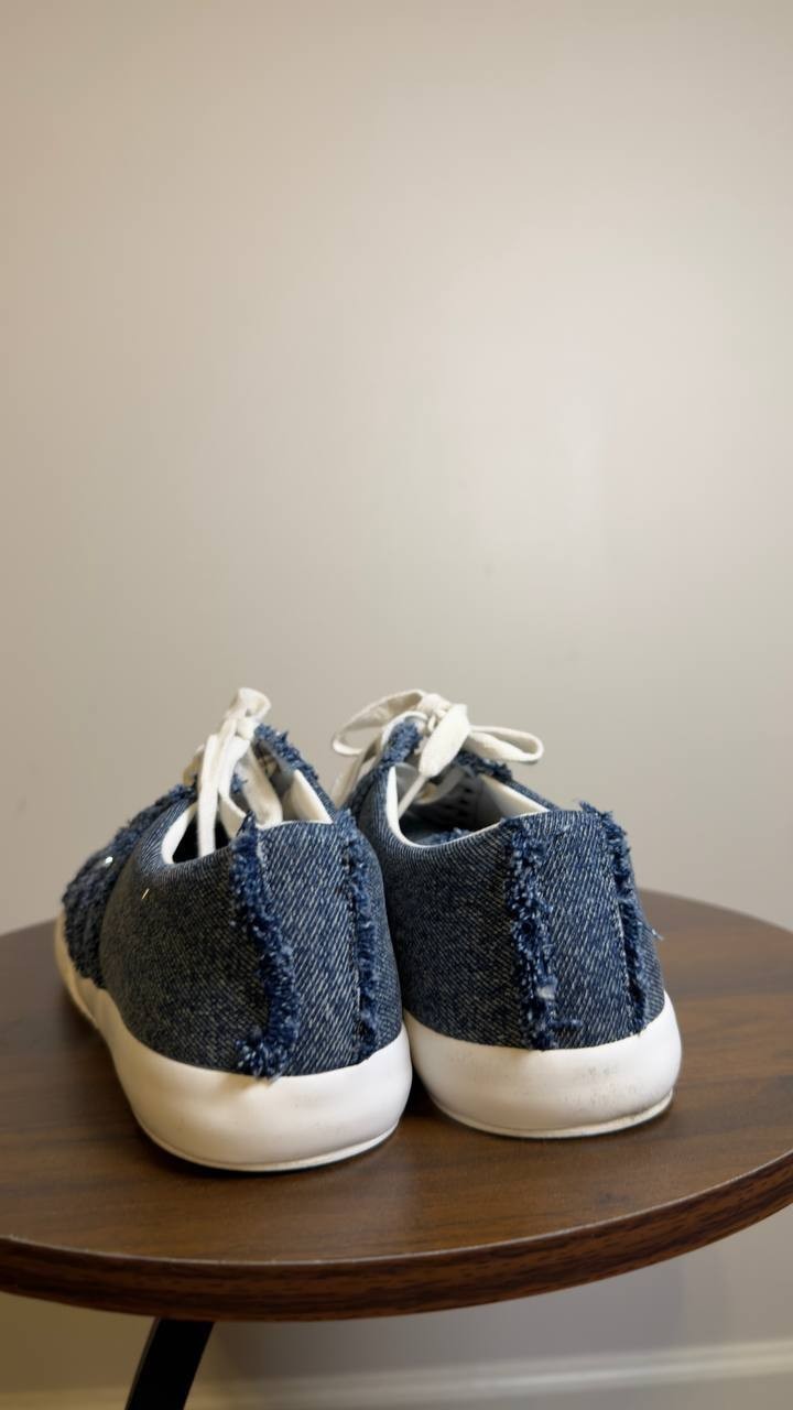 Lauren Ralph Lauren Sneakers Denim 8.5 B New $100.00